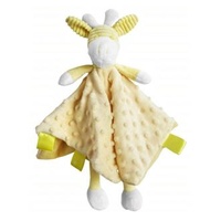 Super soft and cuddly comforter blankie, Colour - Yellow -  30cm