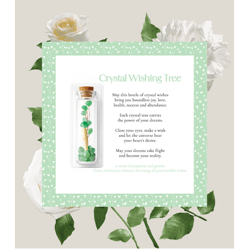 Crystal Wishing Tree - Green Aventurine