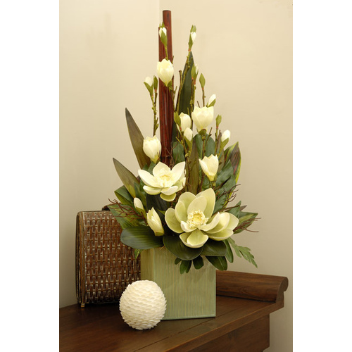 Large Silk Magnolia Arrangement