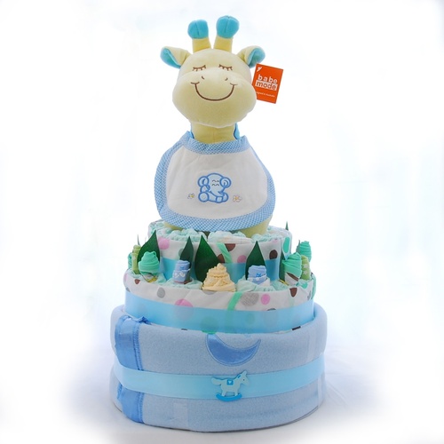 Nappy Cake Boy - Size Large