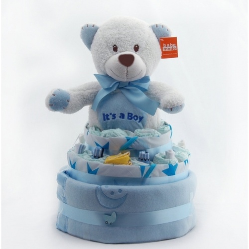 Nappy Cake Boy - Size Small